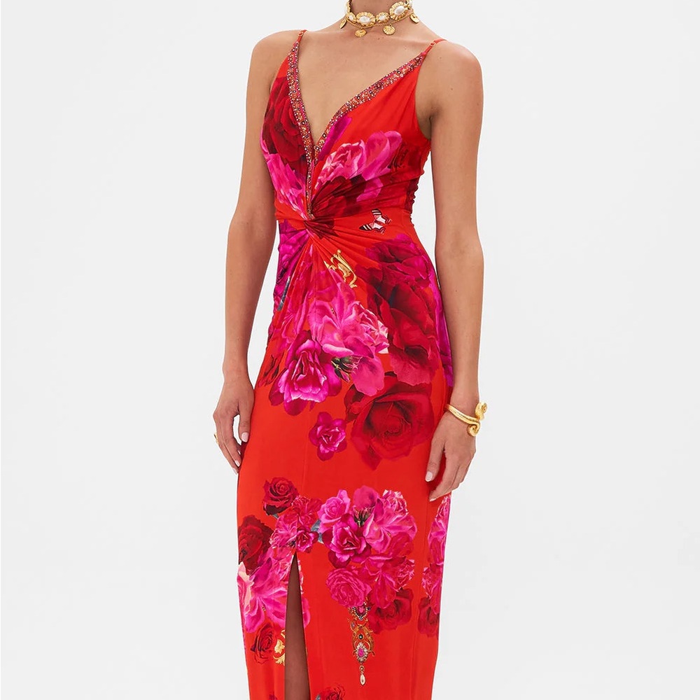 CAMILLA Strappy Dress with Twist Front (SOLD OUT)